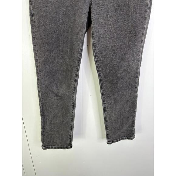Madewell Jeans Womens 25P Perfect Vintage Denim Washed Gray  Tapered Ankle - Picture 4 of 10